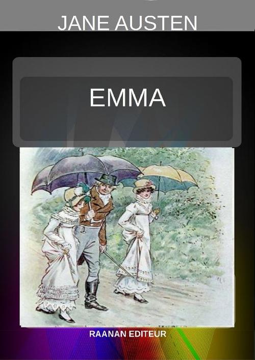 ebook cover of EMMA, by Jane Austen