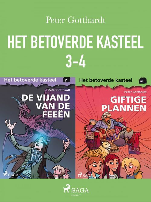 Couverture ebook de Het betoverde kasteel 3-4, de Peter Gotthardt