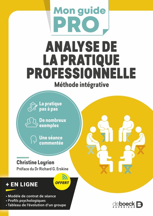 Couverture ebook de Analyse de la pratique professionnelle, de Christine Loyrion