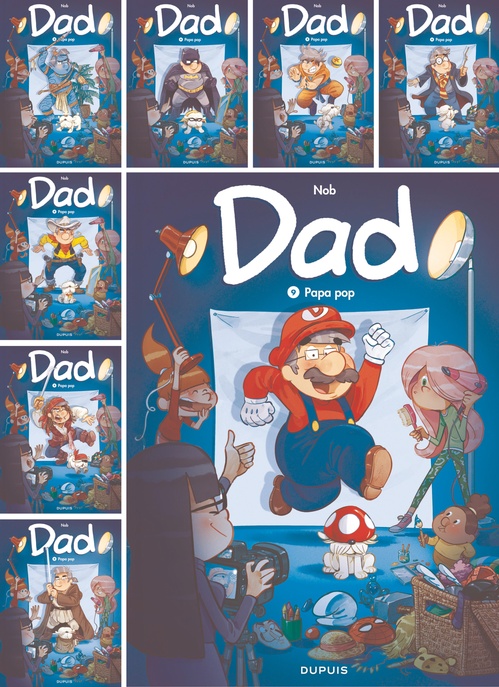 ebook cover of Dad - Tome 9 - Papa pop, by Nob