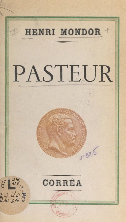Couverture ebook de Pasteur, de Henri Mondor