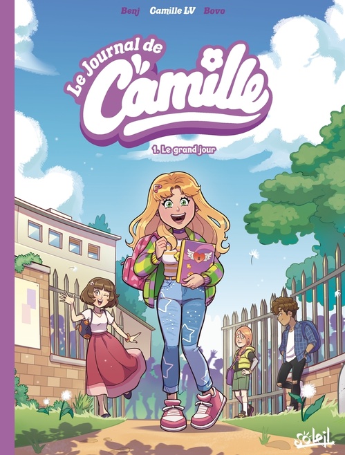 ebook cover of Le Journal de Camille T01 - Le Grand Jour, by Benjamin Ferré, Camille Lv, Béatrice Bovo