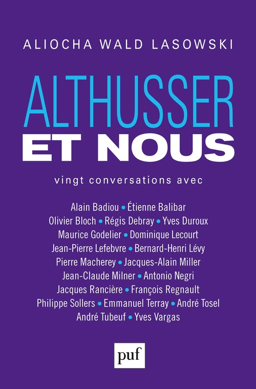 Couverture ebook de Althusser et nous, de Aliocha Wald Lasowski