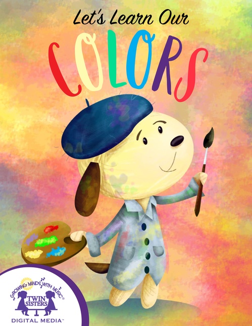 Couverture ebook de Let's Learn Our Colors, de Kim Mitzo Thompson, Karen Mitzo Hilderbrand