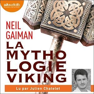 audiobook cover of La Mythologie viking, by Neil Gaiman