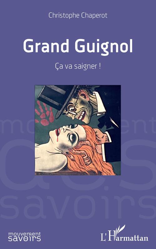 Couverture ebook de Grand Guignol, de Christophe Chaperot