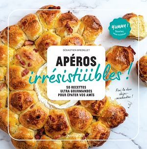 Couverture ebook de Apéros irrésistiiiibles !, de Sébastien Bredillet