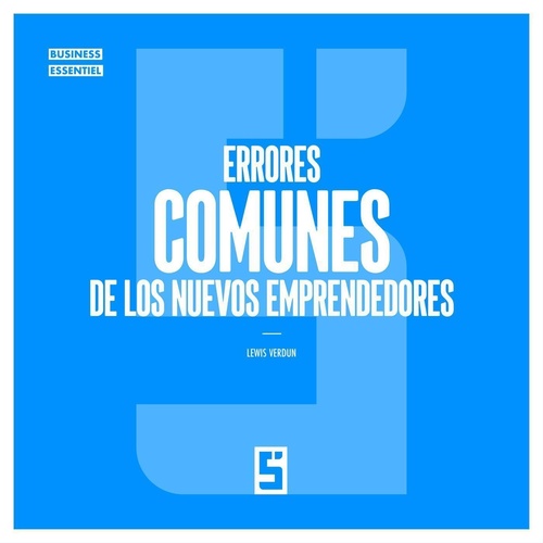 Couverture ebook de Errores comunes de los nuevos emprendedores, de Lewis Verdun
