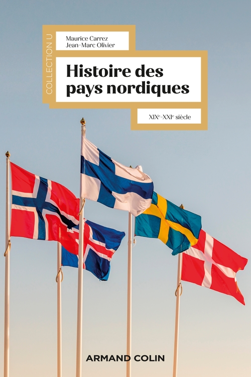 ebook cover of Histoire des pays nordiques, by Maurice Carrez, Jean-Marc Olivier