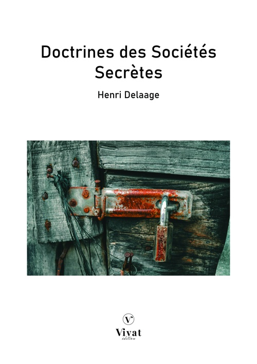 Couverture ebook de Doctrines des sociétés secrètes, de Henri Delaage