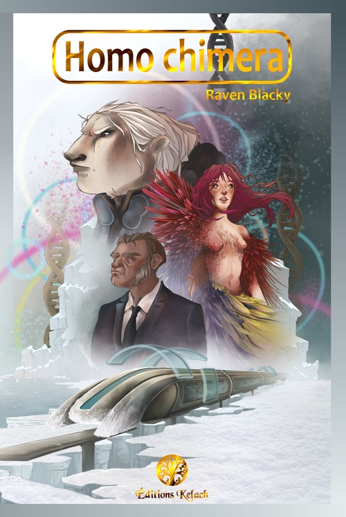 Couverture ebook de Homo chimera, de Raven Blacky