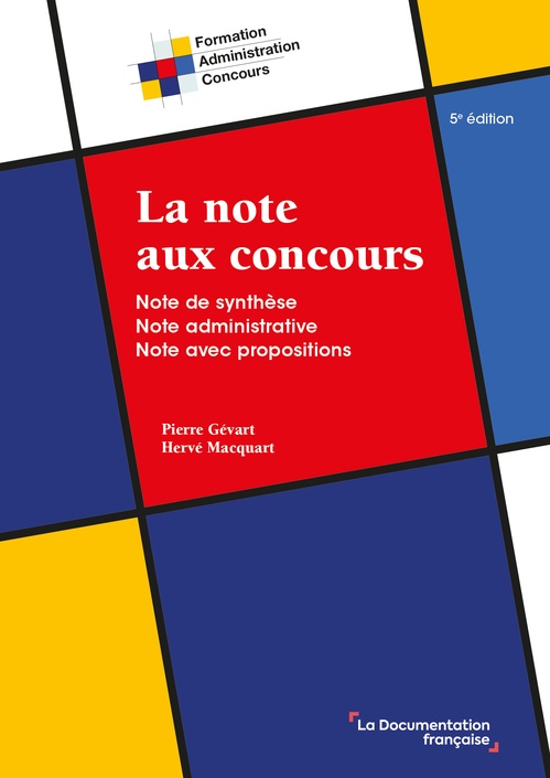ebook cover of La note aux concours, by Hervé Macquart, Pierre Gévart