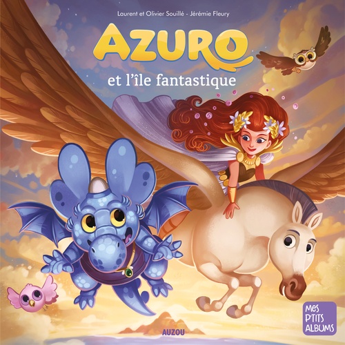 audiobook cover of Azuro et l'île fantastique, by Laurent Souillé, Olivier Souillé