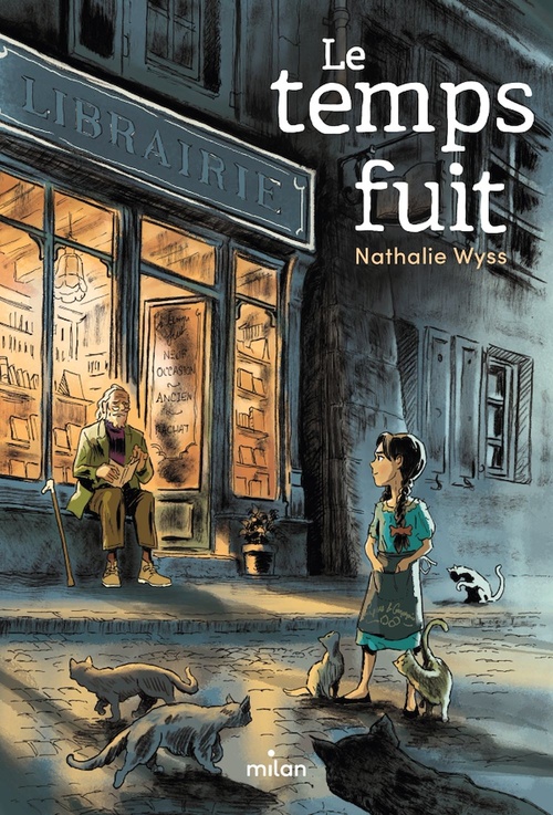 ebook cover of Le temps fuit, by Nathalie Wyss
