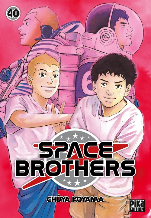 ebook cover of Space Brothers T40, by Chûya Koyama