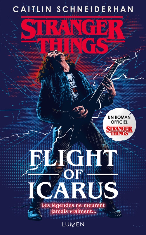 ebook cover of Stranger Things - Flight of Icarus, by Caitlin Schneiderhan