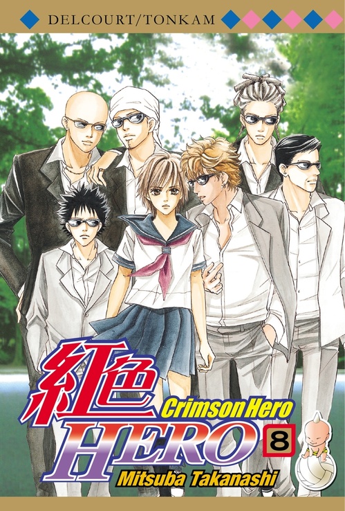 Couverture ebook de Crimson Hero T08, de Mitsuba Takanashi