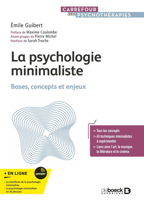 ebook cover of La psychologie minimaliste, by Emile Guibert