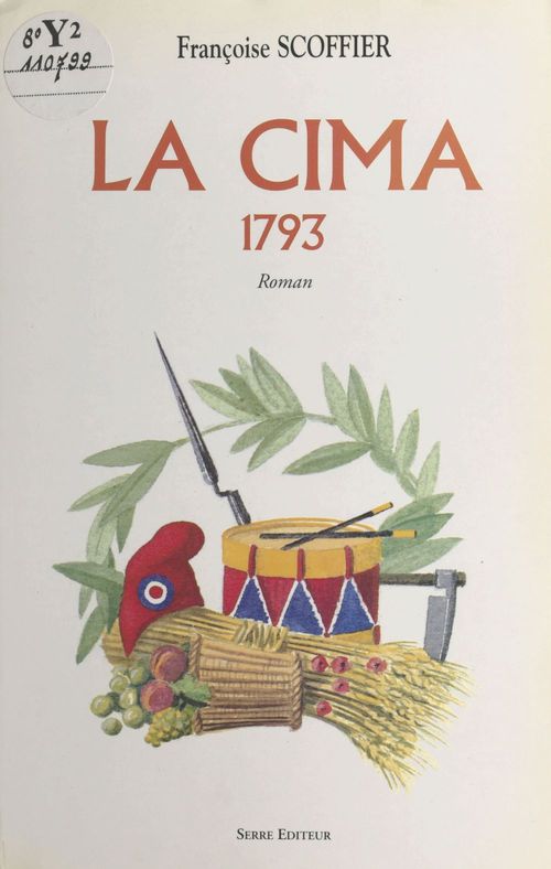 Couverture ebook de La Cima, 1793, de Francoise Scoffier