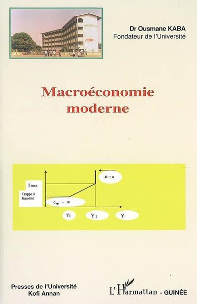 ebook cover of Macroéconomie moderne, by Ousmane Kaba