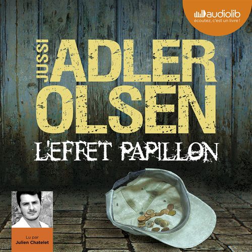 audiobook cover of L'effet papillon - La cinquième enquête du Département V, by Jussi Adler-olsen