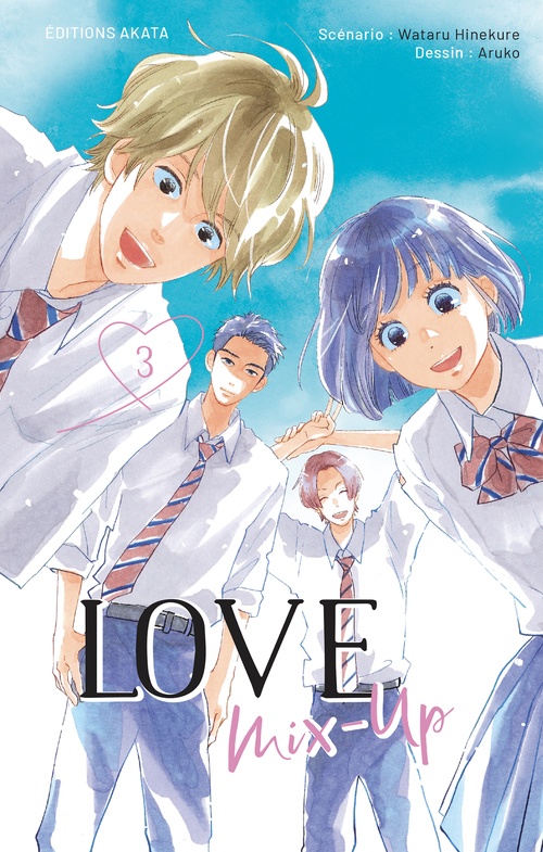 Couverture ebook de Love Mix-Up - Tome 3 (VF), de Wataru Hinekure, Aruko