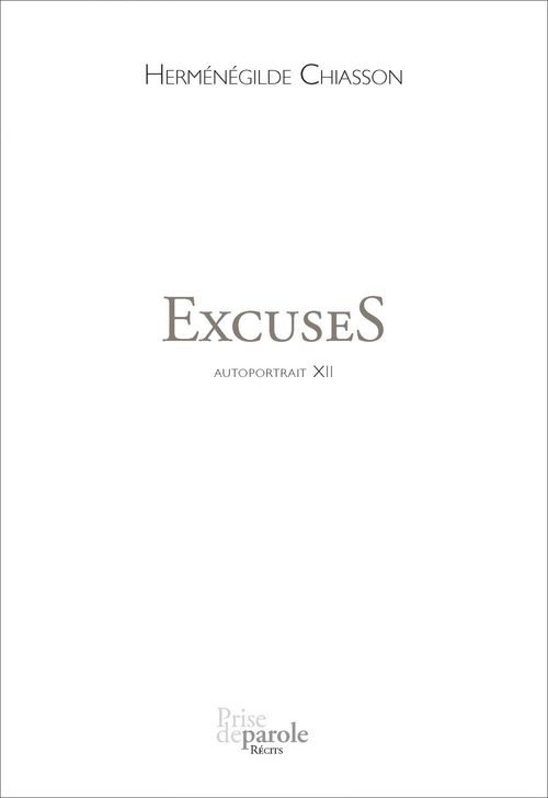 ebook cover of ExcuseS, by Chiasson Hermenegild