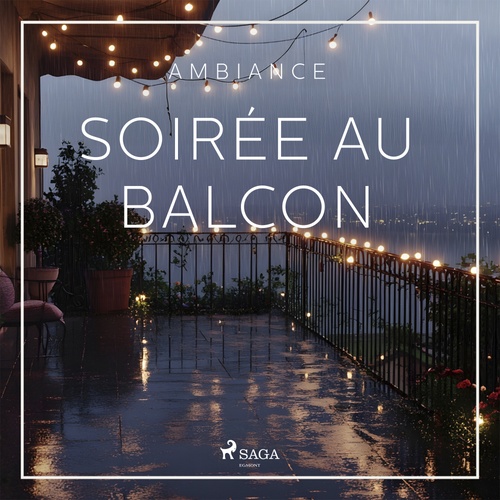 audiobook cover of Soirée au balcon, by Rasmus Broe