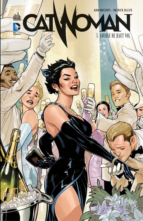 Couverture ebook de Catwoman - Tome 5 - Course de haut vol, de Ann Noccenti, Rafa Sandoval