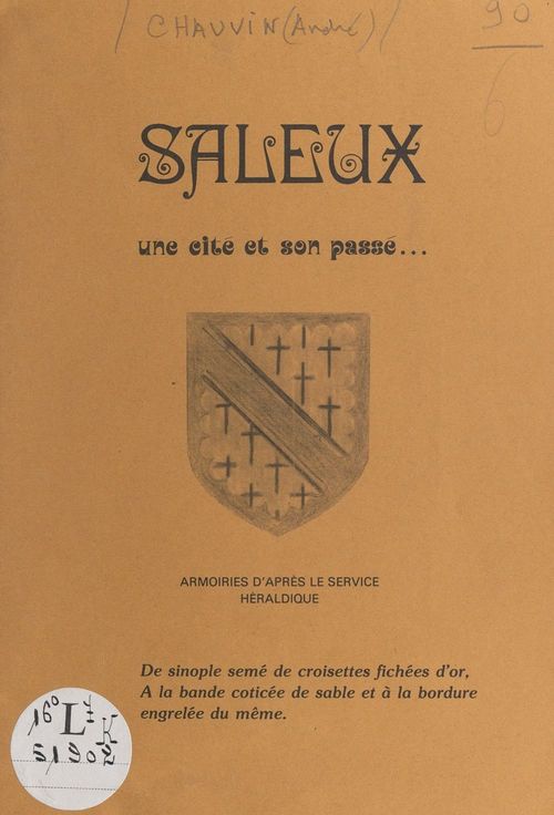 ebook cover of Saleux, by Andre Chauvin