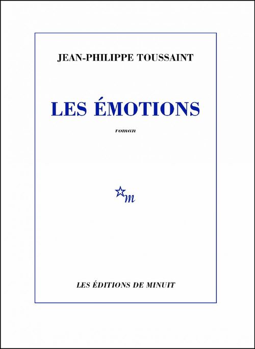 Couverture ebook de Les Émotions, de Jean-Philippe Toussaint