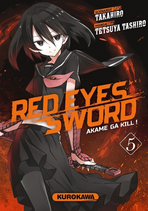 ebook cover of Red Eyes Sword Akame Ga Kill ! - Tome 5, by Takahiro, Tetsuya Tashiro