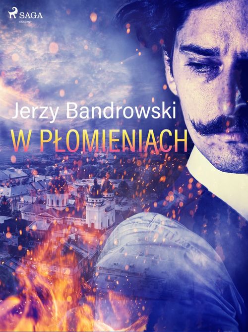 ebook cover of W plomieniach, by Jerzy Bandrowski