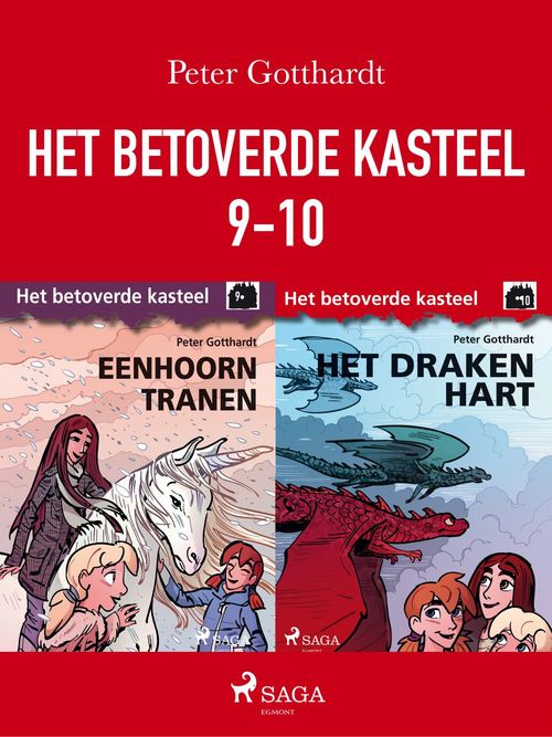 Couverture ebook de Het betoverde kasteel 9-10, de Peter Gotthardt