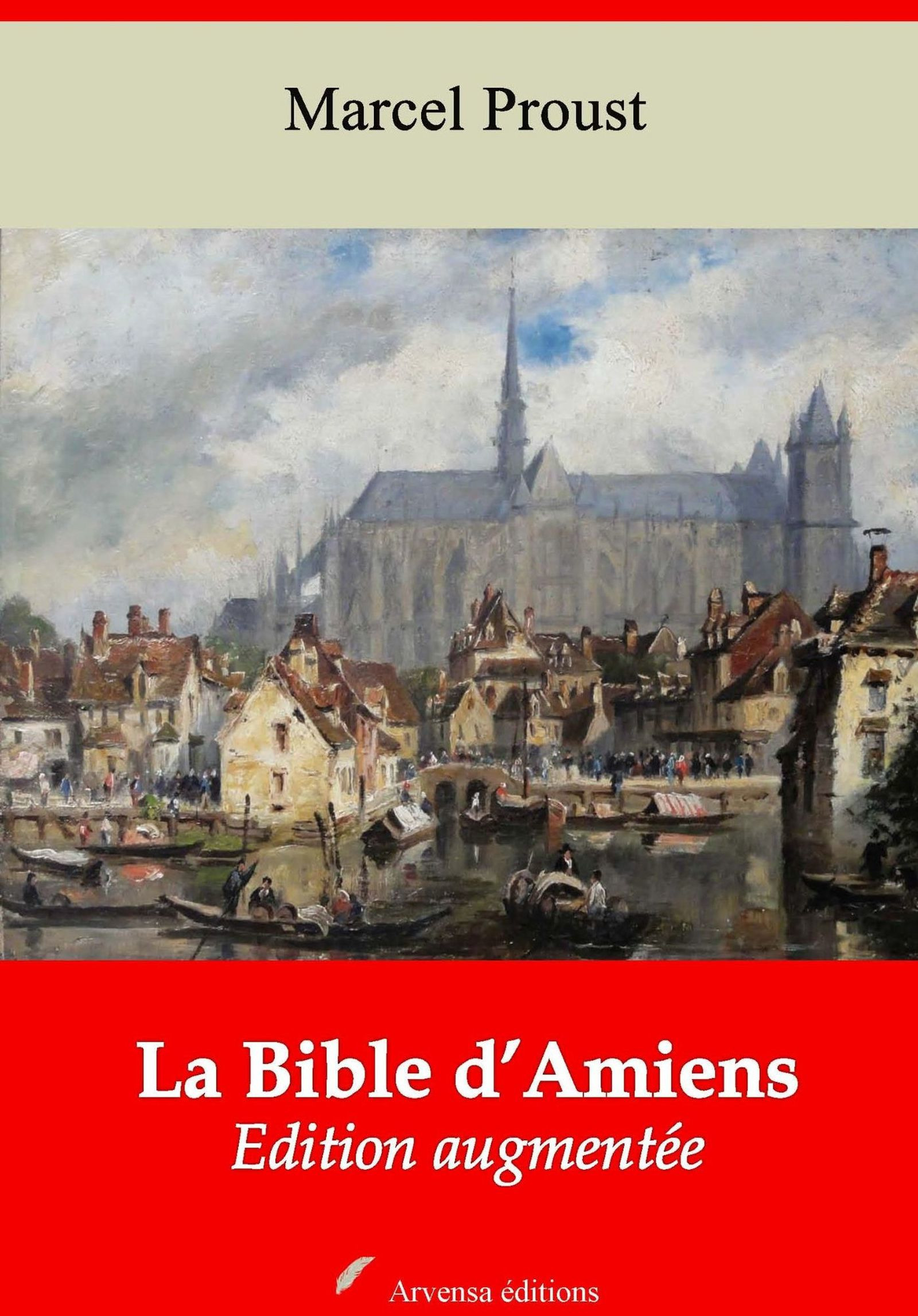 Couverture ebook de La Bible d´Amiens - suivi d'annexes, de Marcel Proust