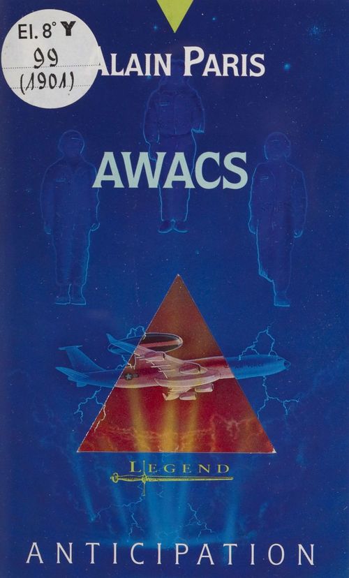 Couverture ebook de Awacs, de Alain Paris