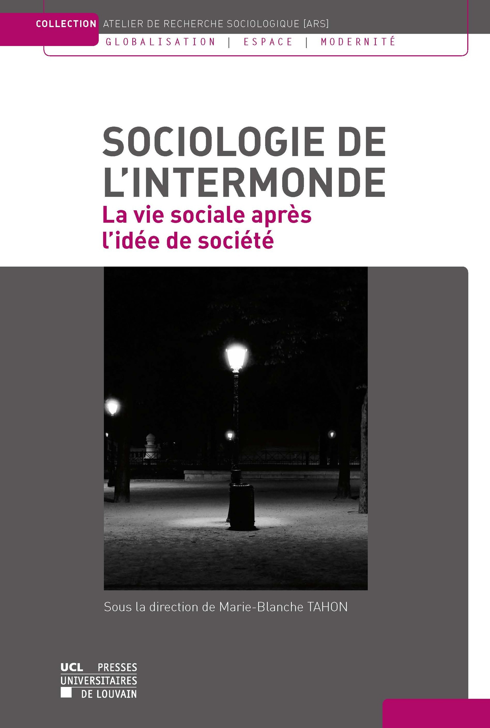 ebook cover of Sociologie de l´intermonde, by Tahon M-B