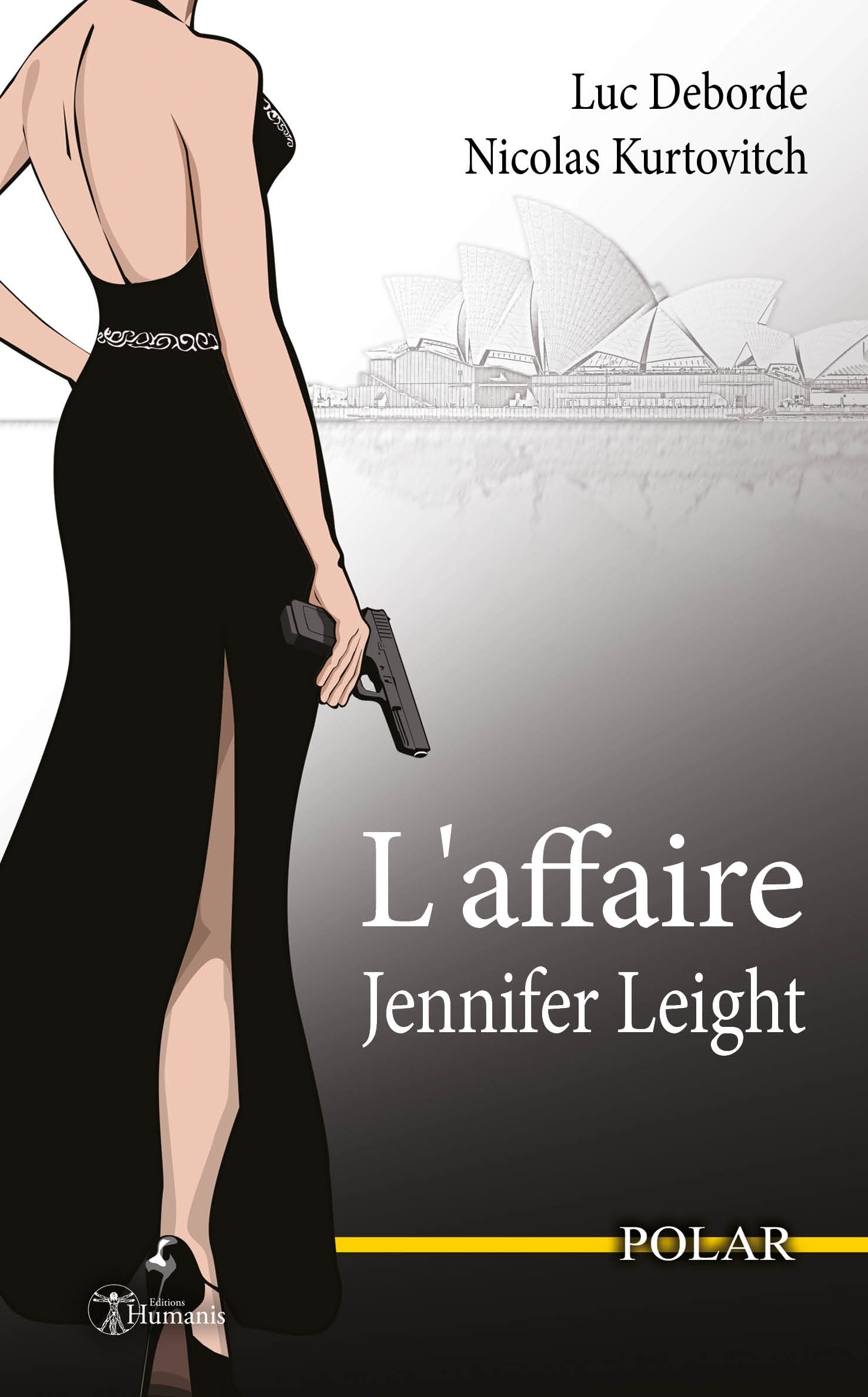 Couverture ebook de L'affaire Jennifer Leight - Les 6 premiers chapitres, de Luc Deborde