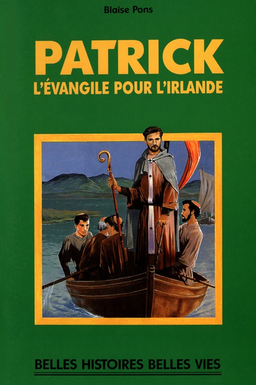 Couverture ebook de Saint Patrick, de Blaise Pons