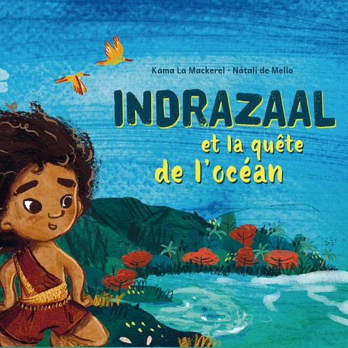 audiobook cover of Indrazaal et la quête de l'océan, by Kama La Mackerel
