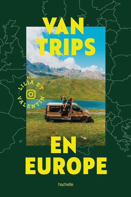 Couverture ebook de Van trips en Europe, de Lilia Renault