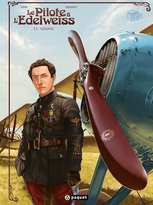 Couverture ebook de Le Pilote à l'Edelweiss T2, de Yann, Romain Hugault