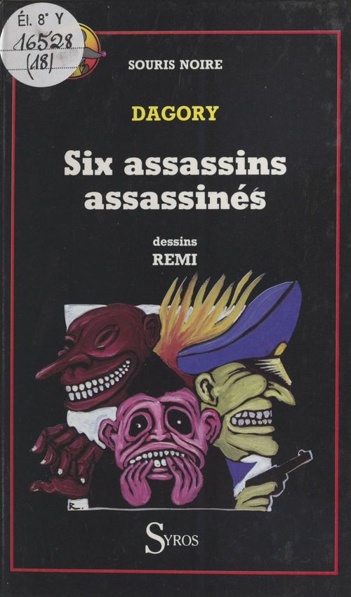 Couverture ebook de Six assassins assassinés, de Dagory