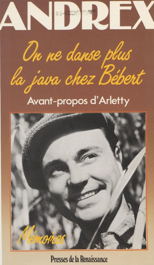 ebook cover of On ne danse plus la java chez Bébert, by Andrex -Pseud.