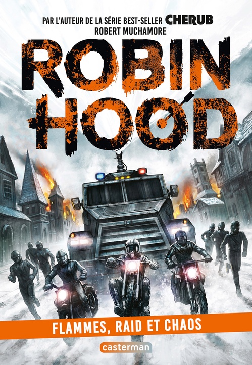 ebook cover of Robin Hood (Tome 9) - Flammes, raid et chaos, by Robert Muchamore