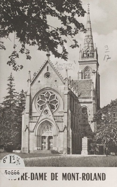 ebook cover of Notre-Dame de Mont-Roland, by Henri Gauthey