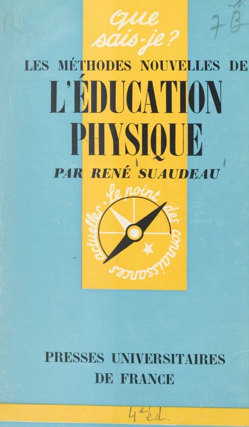 Couverture ebook de Les méthodes nouvelles de l'éducation physique, de Rene Suaudeau