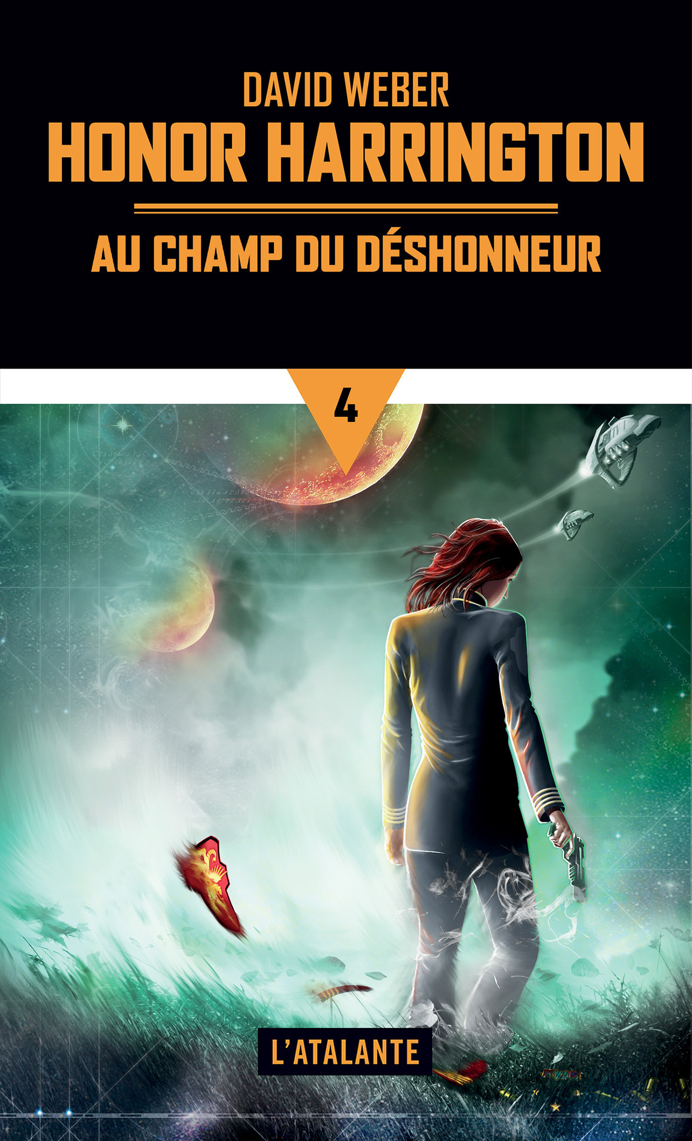 Couverture ebook de Au champ du déshonneur, de David Weber