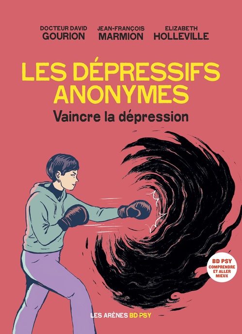 Couverture ebook de Les Dépressifs anonymes, de Jean-François Marmion, David Gourion, Elizabeth HOLLEVILLE