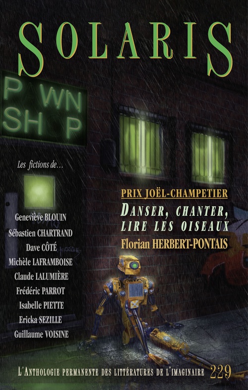 Couverture ebook de Solaris 229, de Jean Pettigrew
